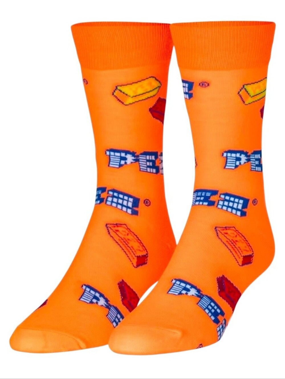 Crazy Socks Pez Candies Funny Novelty Socks